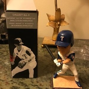 Michael Young bobble head